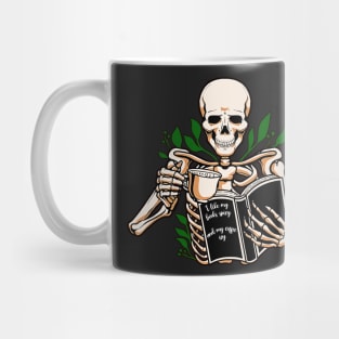 I Like My Books Spicy And My Coffee Icy Mug